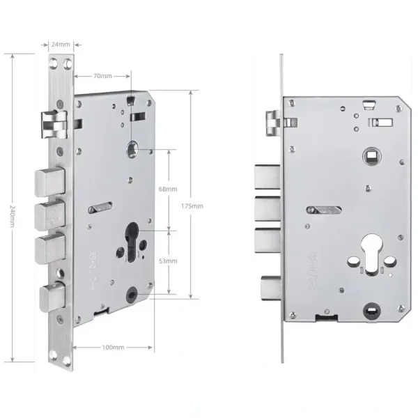 SEVEN LOCK 7068 Врізна частина
