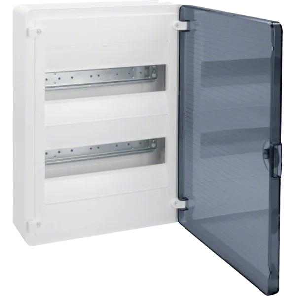 Hager GOLF VS212TD Щит 24 модулі прозорі дверцята (накладна установка)