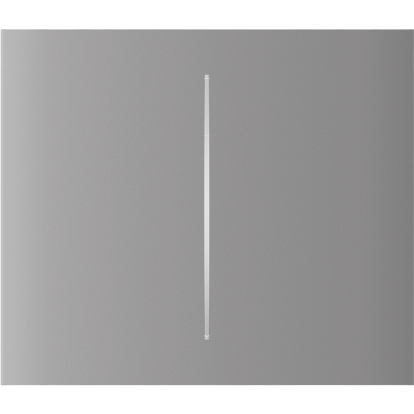 Центральна кнопка для двоклавішного вимикача Ajax CenterButton (2-gang) vertical Fog