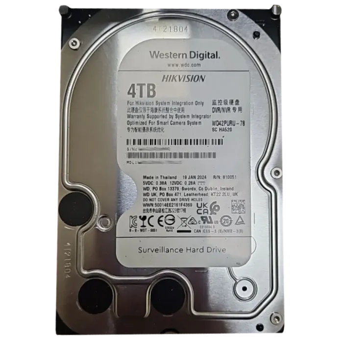 Western Digital WD42PURU-78 4Тб Жорсткий диск внутрішній
