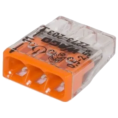 Wago 2273-203 3-пров 2,5мм2 (без пасти) Клема