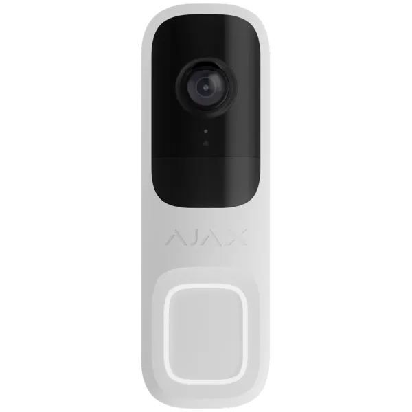 Ajax Doorbell White RAL 9003 Відеодзвінок