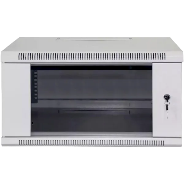 Hypernet WMNC-350-4U-FLAT Шафа коммутаційна настінна 4U 600x350 розбірна