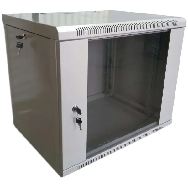 WMNC-500-9U-FLAT Шафа 9U 600x500х507 мм Hypernet настінна розбірна