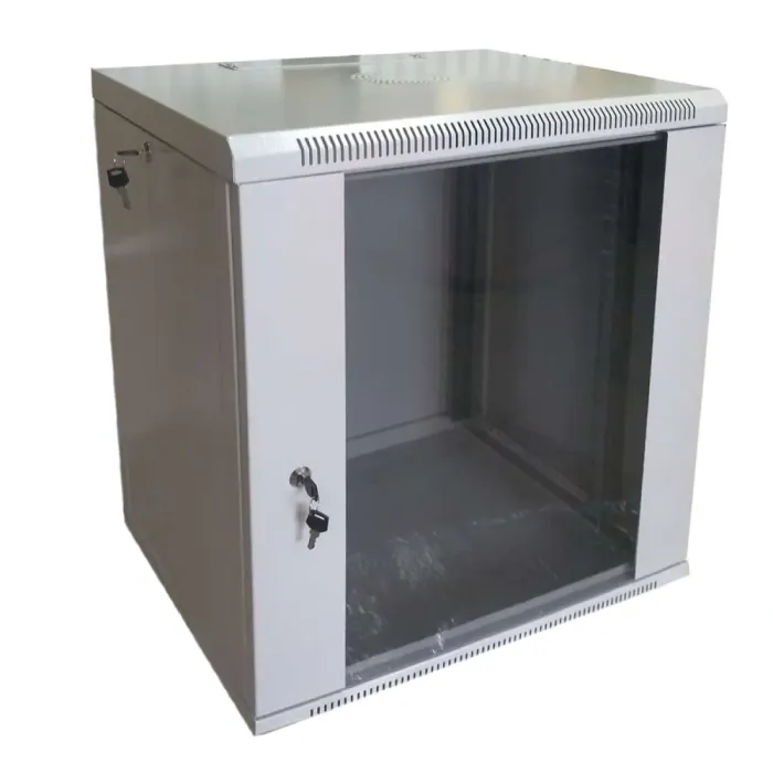 WMNC66-15U-FLAT Шафа 15U 600x60 мм настінна розбірна Hypernet