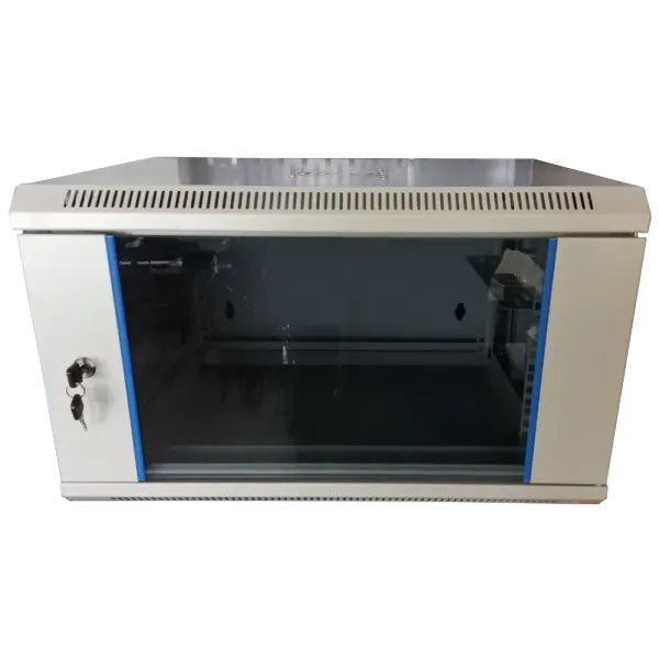 Hypernet WMNC66-15U-FLAT-AC Шафа коммутаційна настінна розбірна 15U