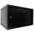 Hypernet WMNC66-6U-FLAT-BLACK Шафа комутаційна настінна