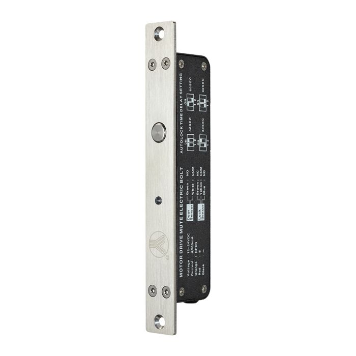 Ригельний замок Yli Electronic YB-1300MD(LED) врізний з електроприводом, LED індикацією для системи контролю доступу