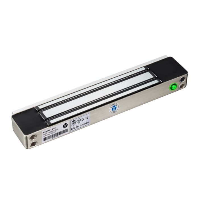 Електромагнітний замок Yli Electronic YM-280W(LED) із нержавіючої сталі зі світловою індикацією