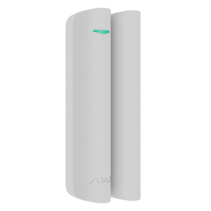 Бездротовий датчик відчинення з герконом і сенсорами удару, нахилу та маскування Ajax Superior DoorProtect G3 Jeweller White (130590.347.WH1)