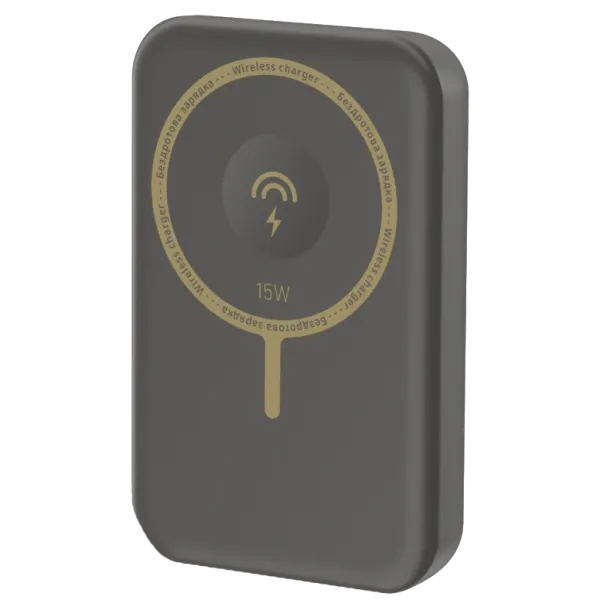 VIDEX VPB-W102 PD20W Grey 10000mAh Повербанк з бездротовою зарядкою